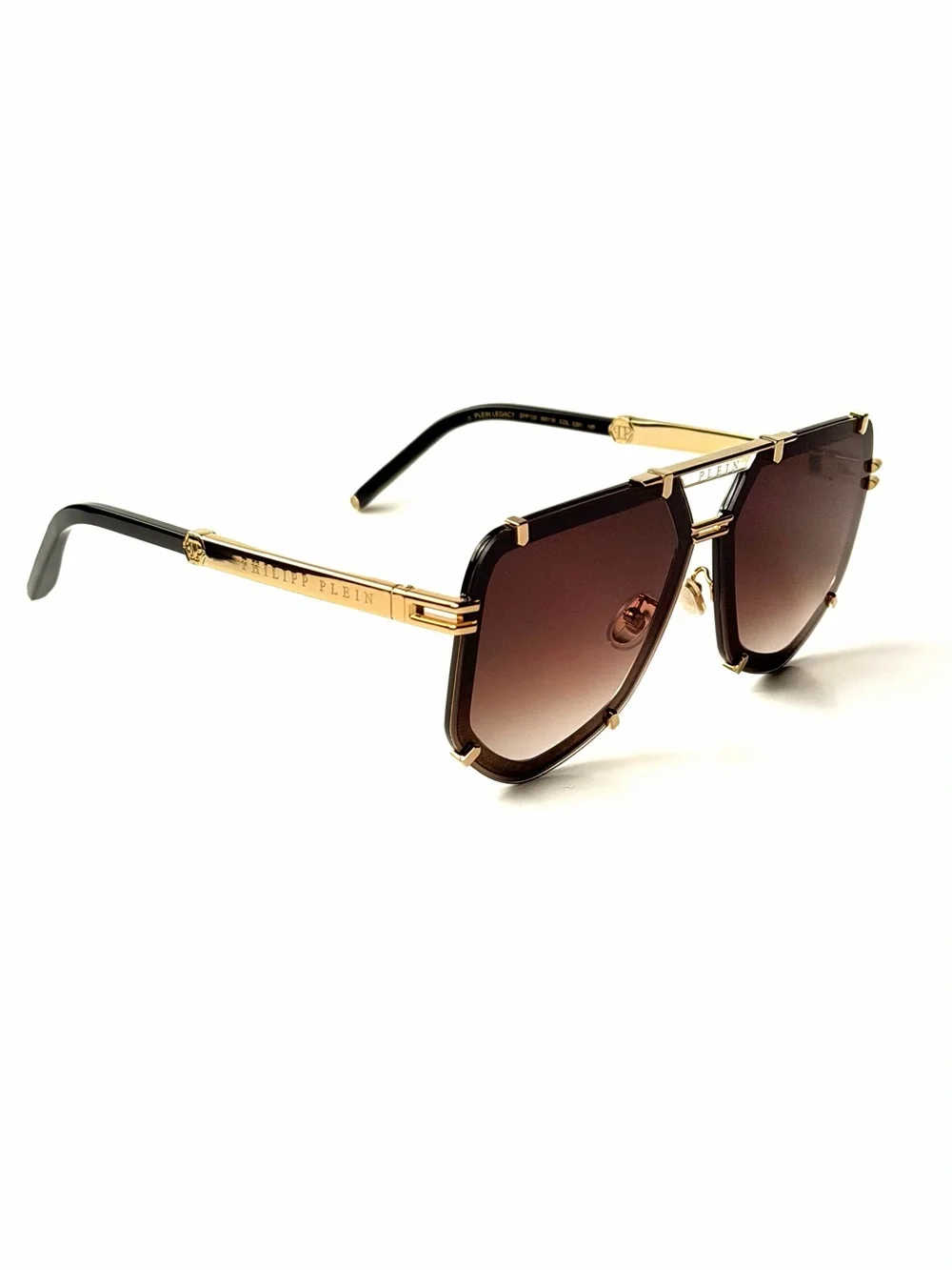Philipp Plein Sunglasses SPP 132 Col 0301 Plein Legacy SPP132 New Authentic